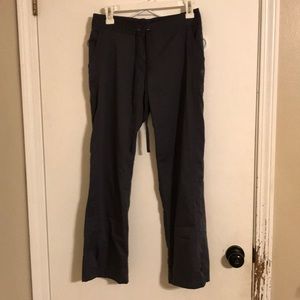 Purple Label gray scrub pants